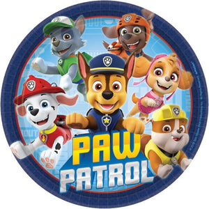 Tableware - Plates Paw Patrol Adventures NPC Paper Plates 17cm 8pk