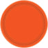 Pumpkin Orange NPC Round Paper Plates 23cm 20pk