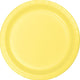 Tableware - Plates Sunshine Yellow Dinner Paper Plates 23cm 24pk