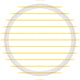 Tableware - Plates Sunshine Yellow Stripes Round NPC Lunch Paper Plates FSC 23cm 8pk