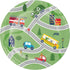 Transportation Time NPC Paper Plates 17cm 8pk