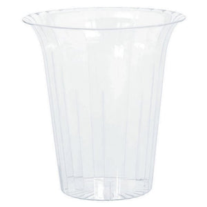 Tableware - Popcorn Boxes & Snack Containers Clear Plastic Small Flared Cylinder Each