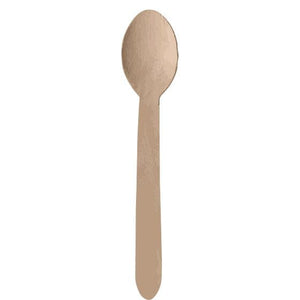 Tableware - Spoons, Forks, Knives & Tongs Natural Wooden Spoon FSC 20pk