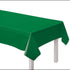 Festive Green Paper Tablecover 137cm x 274cm Each