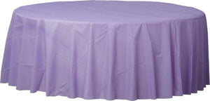 Tableware - Table Covers Hydrangea Plastic Round Tablecover 2.1m Each