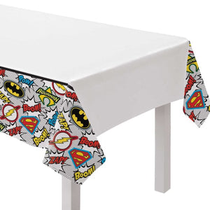 Tableware - Table Covers Justice League Heroes Unite Paper Tablecover 137cm x 243cm Each