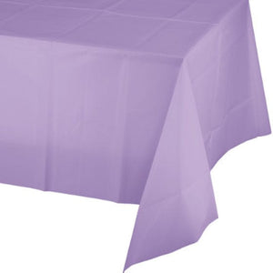 Tableware - Table Covers Luscious Lavender Plastic Tablecover 137cm x 274cm Each