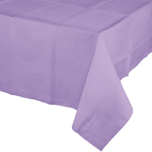 Tableware - Table Covers Luscious Lavender Tissue & Plastic Back Tablecover 137cm x 274cm Each