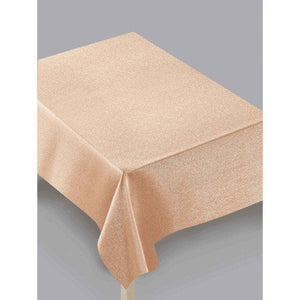 Tableware - Table Covers Rose Gold Luxury Metallic Fabric Tablecover 152cm x 264cm Each