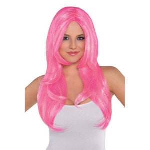 Wigs, Beards & Moustaches - Wigs Pink Candy Dual Tone Wig