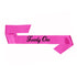 21st Birthday Pink Sash 76cm Each