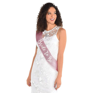 Amscan_OO Badges, Sash & Rosettes Bride To Be Deluxe Fabric Sash