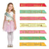 Disney Princess Once Upon A Time Set of Sashes 76cm 8pk
