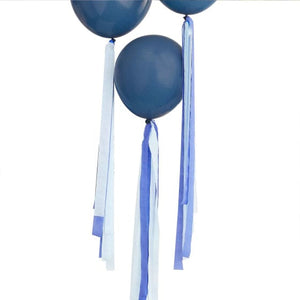 Balloon - Accessories - Sticks, HiFloats, Pumps Mix It Up Blue Streamers Balloon Tails 4pk