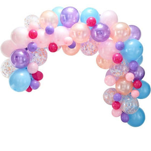 Balloon - Airwalkers & Bouquets Pastel Balloon Arch 80pk