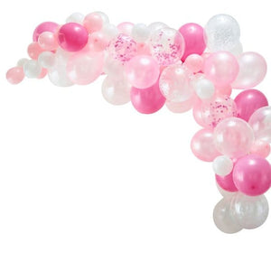 Balloon - Airwalkers & Bouquets Pink Balloon Arch 70pk