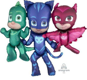 Amscan_OO Balloon - Airwalkers & Bouquets PJ Masks Airwalker Clear Balloons 127cm Each