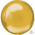 Gold Orbz Foil Balloons 53cm Each