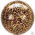 Leopard Print Orbz Foil Balloons 38cm x 40cm  Each