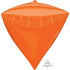 Orange Diamondz Foil Balloon 38cm x 43cm Each