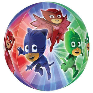 Amscan_OO Balloon - Bubble, Orbz & Cubez PJ Masks Orbz Clear Balloon Each