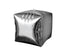 Silver Cubez Foil Balloon 38cm x 38cm Each