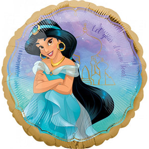 Amscan_OO Balloon - Foil Aladdin Jasmine Once Upon A Time Foil Balloon 45cm Each