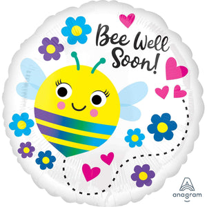 Amscan_OO Balloon - Foil Bee Well Soon Foil Balloon 45cm Each