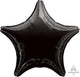 Amscan_OO Balloon - Foil Black Star Foil Balloon 45cm Each