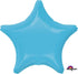 Caribbean Blue Star Foil Balloon 45cm Each
