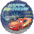 Cars 3 Happy Birthday Foil Balloon 45cm Each