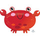 Amscan_OO Balloon - Foil Crab Foil Balloon 55cm x 38cm Each