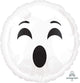 Amscan_OO Balloon - Foil Emoticon Ghost Foil Balloon 45cm Each