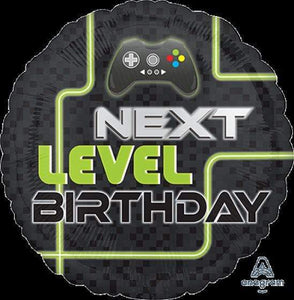 Amscan_OO Balloon - Foil Epic Party The Next Level Birthday Foil Balloon 45cm Each