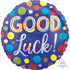 Good Luck Iridescent Holographic Dots Foil Balloon 45cm Each