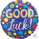 Amscan_OO Balloon - Foil Good Luck Iridescent Holographic Dots Foil Balloon 45cm Each