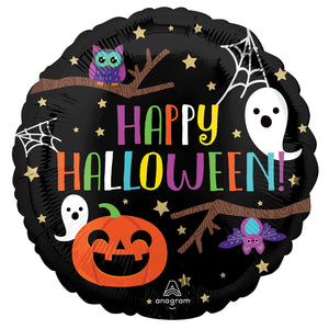 Amscan_OO Balloon - Foil Halloween Night Foil Balloon 45cm Each