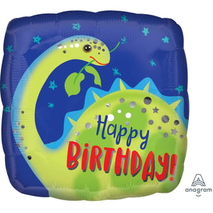 Amscan_OO Balloon - Foil Happy Birthday Brontosaurus Foil Balloon 45cm Each