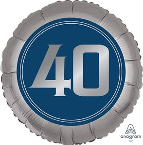 Amscan_OO Balloon - Foil Happy Birthday Man 40 Foil Balloon 45cm Each