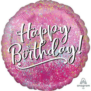 Amscan_OO Balloon - Foil Happy Birthday Pink Fabulous Foil Balloon 45cm Each