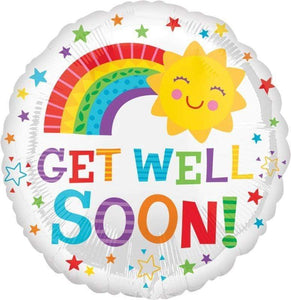 Amscan_OO Balloon - Foil Happy Sun Get Well Foil Balloon 45cm Each