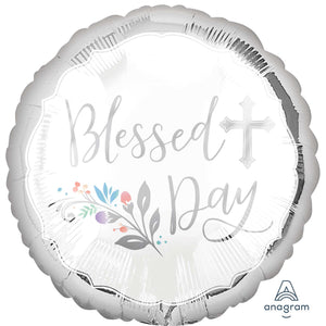 Amscan_OO Balloon - Foil Holy Blessed Day Foil Balloon 45cm Each