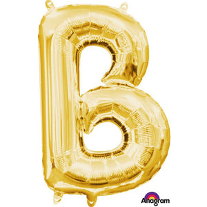 Amscan_OO Balloon - Foil Letter B Gold Foil Balloon 40cm Each