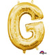 Amscan_OO Balloon - Foil Letter G Gold Foil Balloon 40cm Each