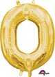 Amscan_OO Balloon - Foil Letter O Gold Foil Balloon 40cm Each