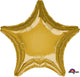 Amscan_OO Balloon - Foil Metallic Gold Star Foil Balloon 45cm Each