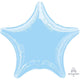 Amscan_OO Balloon - Foil Metallic Pearl Pastel Blue Star Foil Balloon 45cm Each