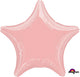 Amscan_OO Balloon - Foil Metallic Pearl Pastel Pink Star Foil Balloon 45cm Each