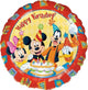 Amscan_OO Balloon - Foil Mickey Mouse & Friends Happy Birthday Foil Balloon 45cm Each