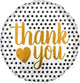 Amscan_OO Balloon - Foil Modern Dots Thank You Foil Balloon 45cm Each